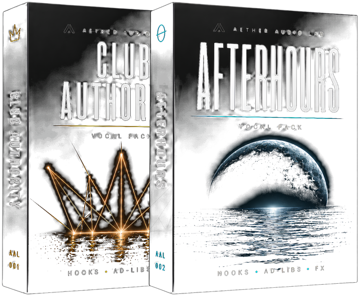 Afterhours + Club Authority bundle — both Aether Audio Lab vocal packs